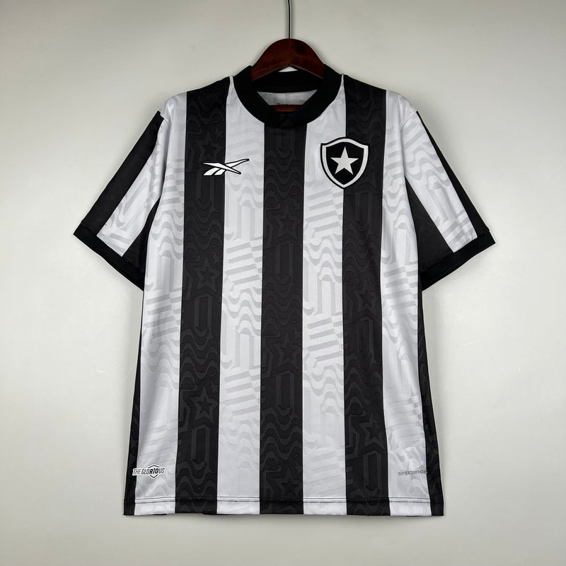 Camisa Botafogo I 23/24 Kappa - Branco e Preto