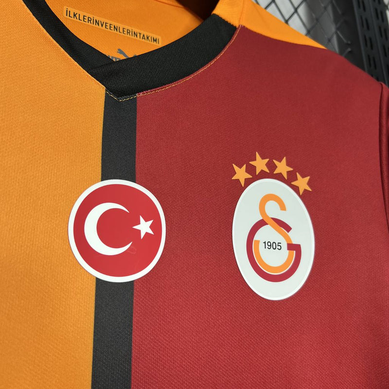 Camisa Galatasaray Home 24/25 - Puma Torcedor Masculina Lançamento