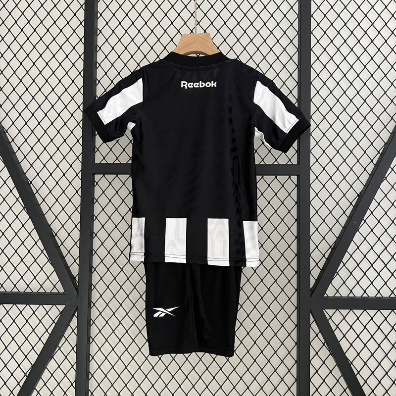 Botafogo Infantil I 24/25 - Reebok - Branco e Preto