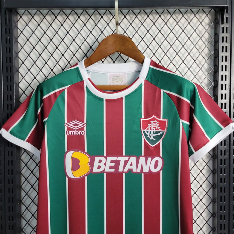 Kit Infantil Fluminense 23/24 Umbro - Tricolor