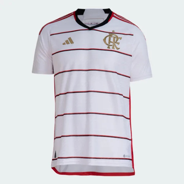 Camisa Flamengo II 23/24 Adidas - Branco com Dourado