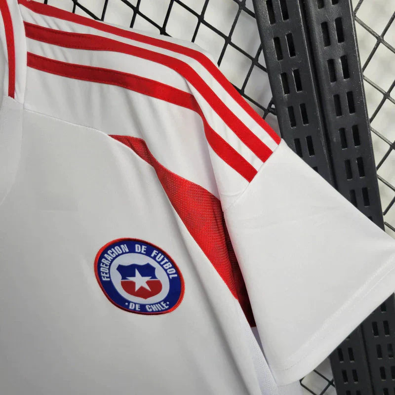 Camisa Chile Away 24/25 - Adidas Torcedor Masculina Lançamento