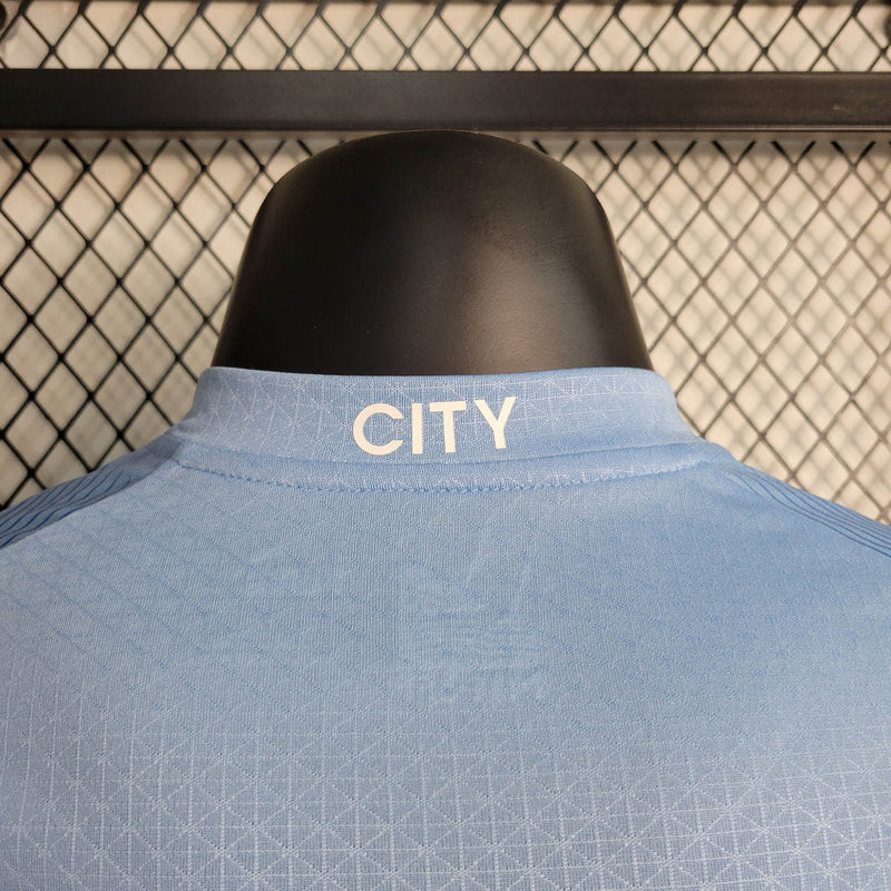 Camisa Manchester City I 23/24 - Azul - Puma - Masculino Jogador