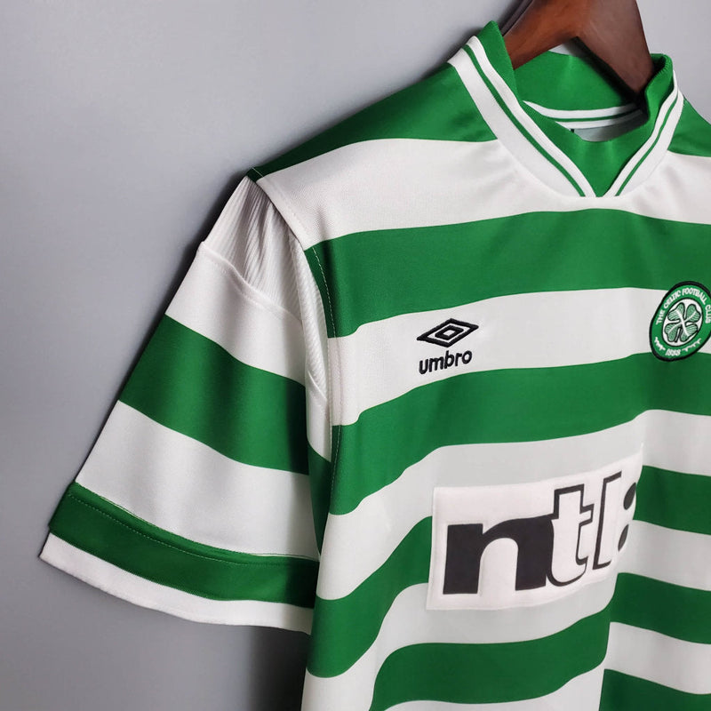 Camisa Celtics Retrô 1999/2000 Verde e Branco - Umbro