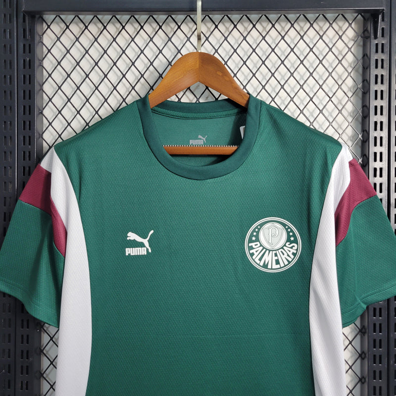 Camisa de Treino Palmeiras 23/24 Puma - Verde e Roxa