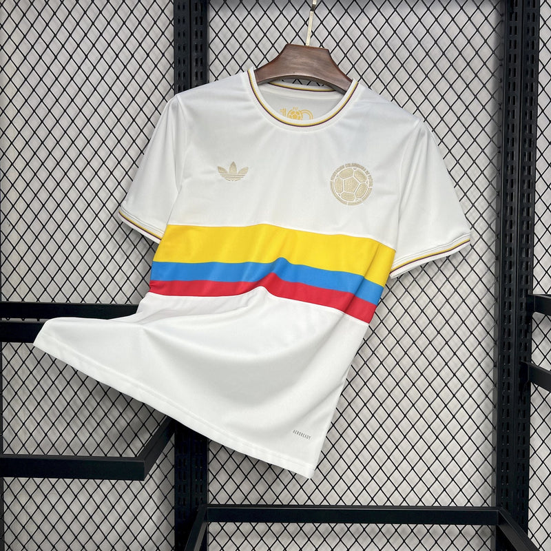 Camisa Colômbia Edição Comemorativa 100 anos - Adidas Torcedor Masculina Lançamento