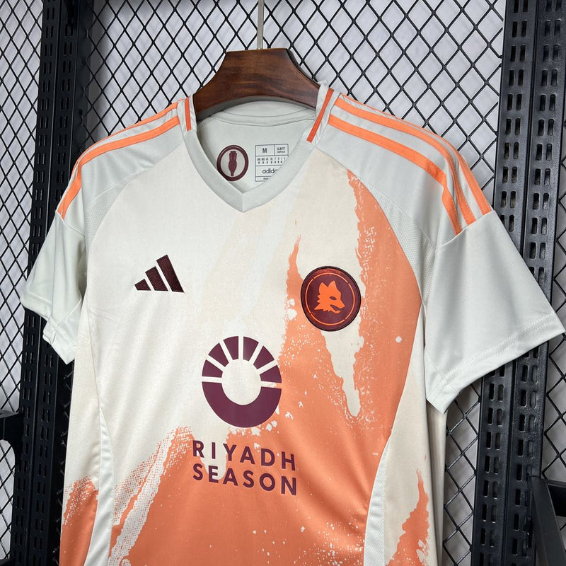 Camisa Roma Away 24/25 - Adidas Torcedor Masculina Lançamento