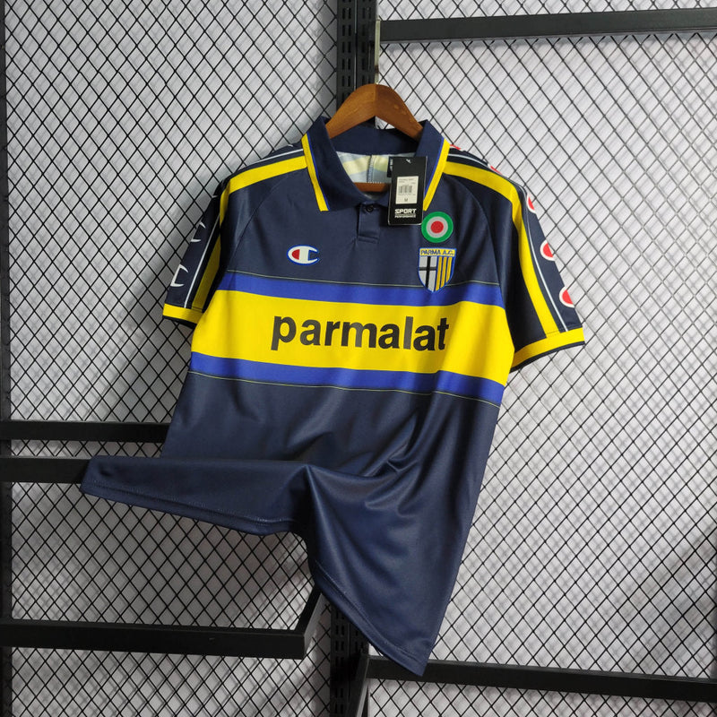 Camisa Parma Retrô 1999/2000 - Preto e Amarela