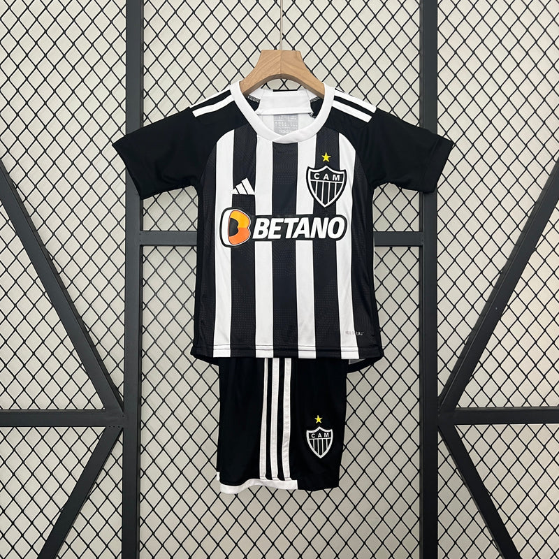 Atlético Mineiro Infantil I 24/25 - Adidas - Branco e Preto