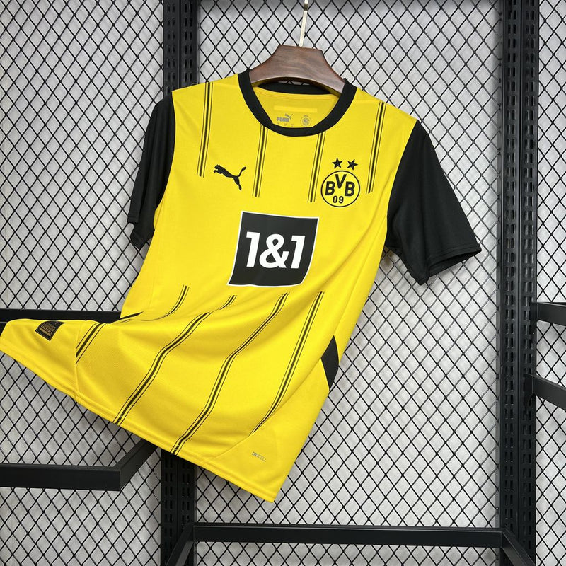 Camisa Borussia Dortmund Home 24/25 - Puma Torcedor Masculina