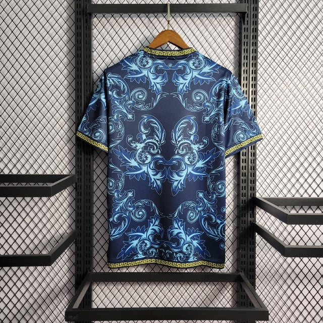 Camisa Seleção Itália x Versace - Puma - Azul