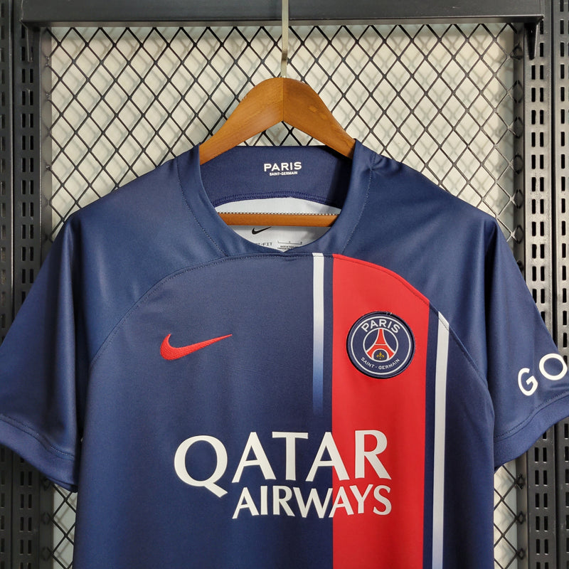 Camisa PSG I 23/24 Nike - Azul