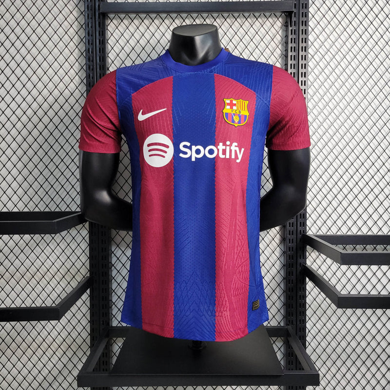 Camisa Barcelona I 23/24 Grená - Nike - Masculino Jogador