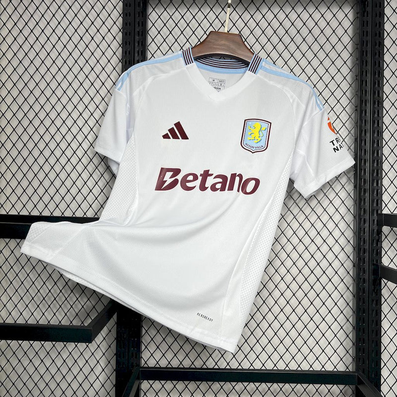 Camisa Aston Villa Home 24/25 - Adidas Torcedor Masculina Lançamento