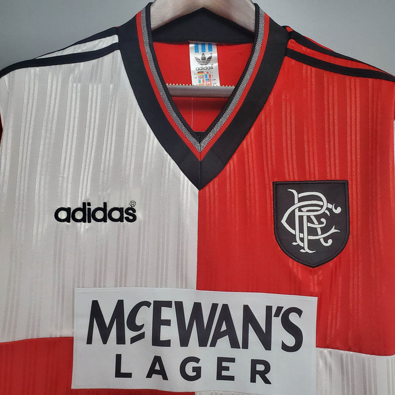 Camisa Retrô River Plate 1995/1996 Adidas - Branco e Vermelha