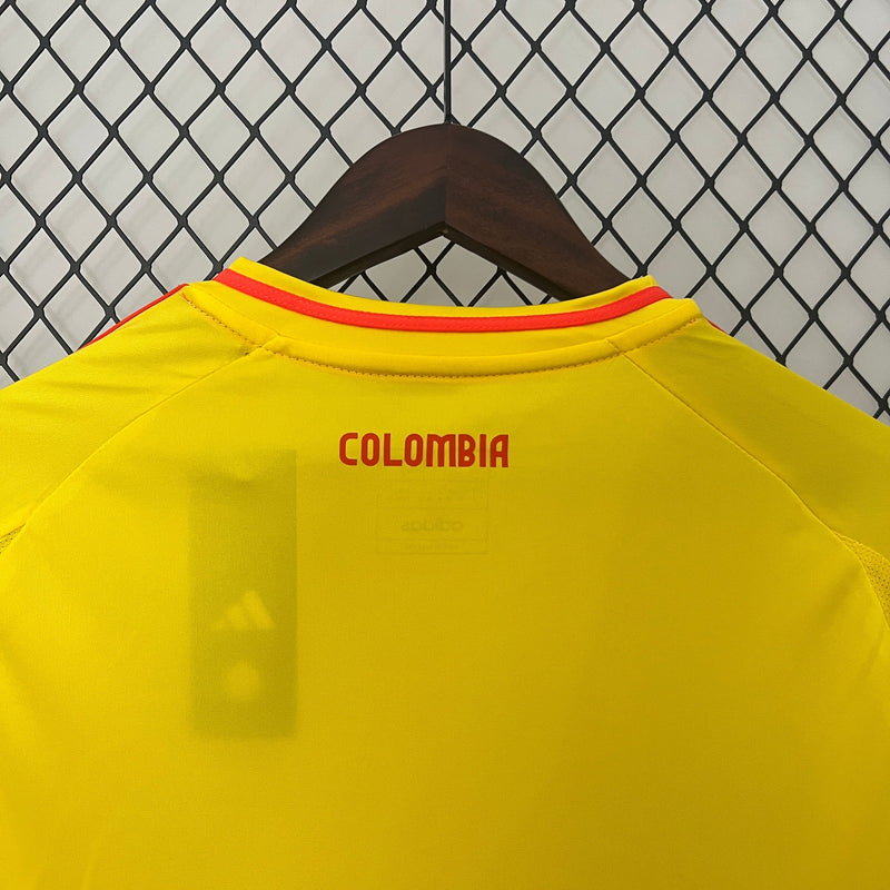 Camisa Colômbia Home 24/25 - Adidas Torcedor Masculina Lançamento