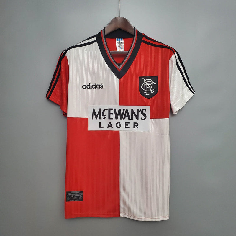 Camisa Retrô River Plate 1995/1996 Adidas - Branco e Vermelha