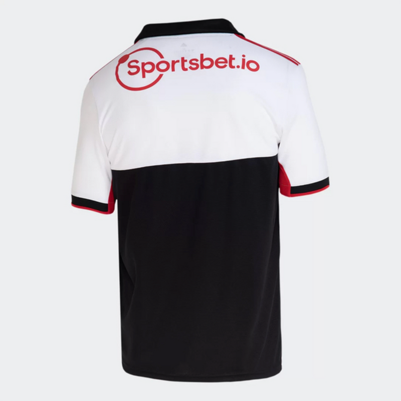 Camisa São Paulo III 22/23 Adidas - Branco e Preto