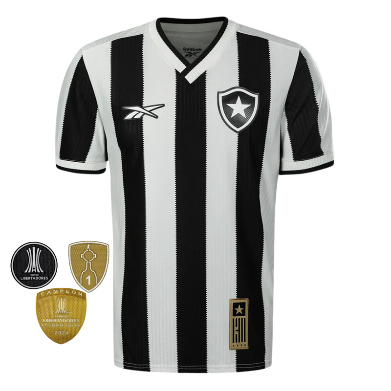 Camisa Botafogo Titular 24/25 - Reebok Torcedor Masculina