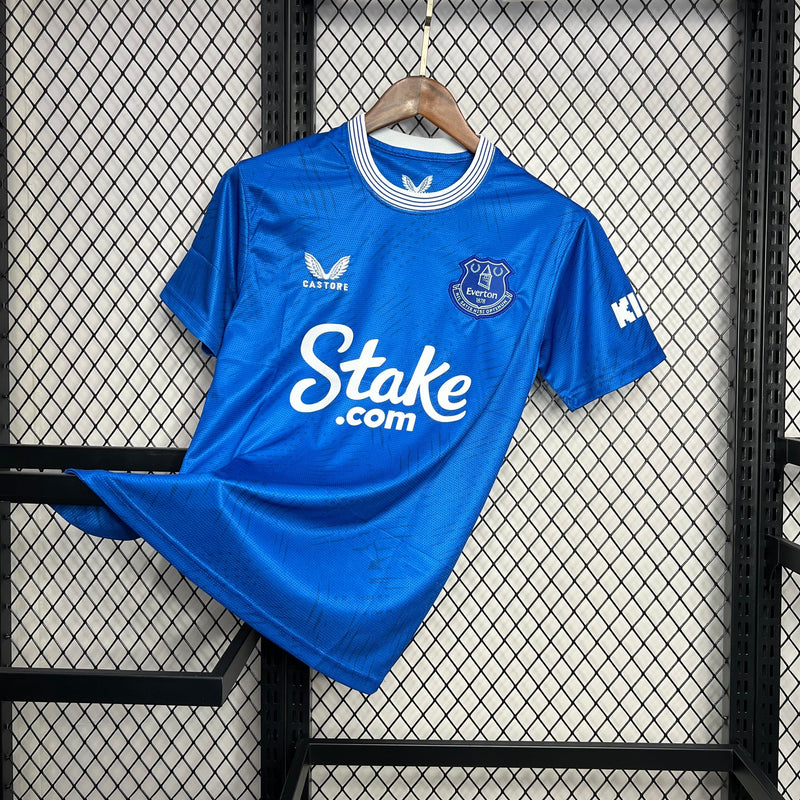 Camisa Everton Home 24/25 - Castore Torcedor Masculina Lançamento