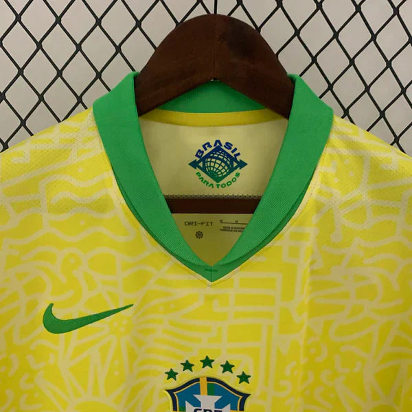 Camisa Brasil Home 24/25 - Nike Torcedor Lançamento