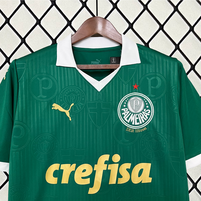 Camisa Palmeiras Titular 24/25 - Puma Torcedor Masculina Lançamento