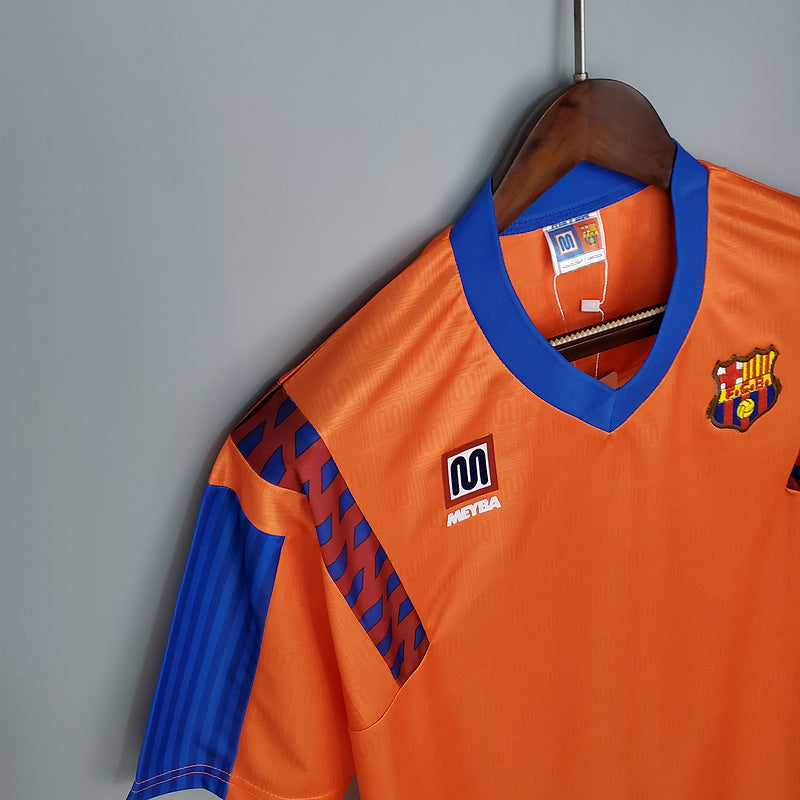 Camisa Barcelona Retrô 1989/1992 Laranja - Meyba