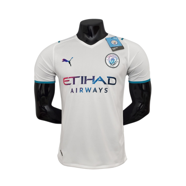 Camisa Manchester City 2122 - Branca - Puma - Masculino Jogador