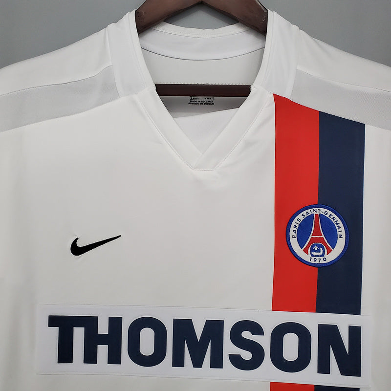 Camisa PSG Retrô 2002/2003 Branca - Nike