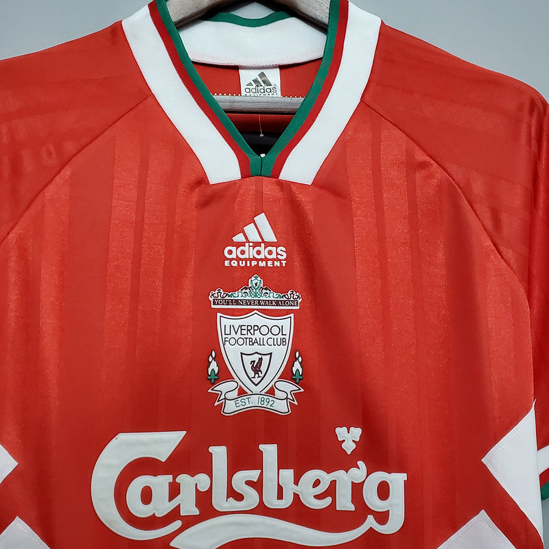 Camisa Liverpool Retrô 1993/1995 Vermelha - Adidas