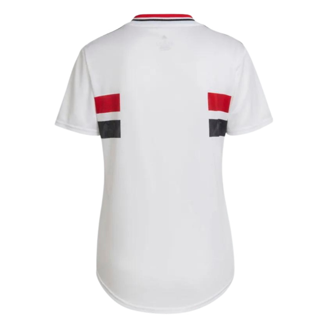 Camisa Feminina São Paulo I 22/23 Adidas - Branco