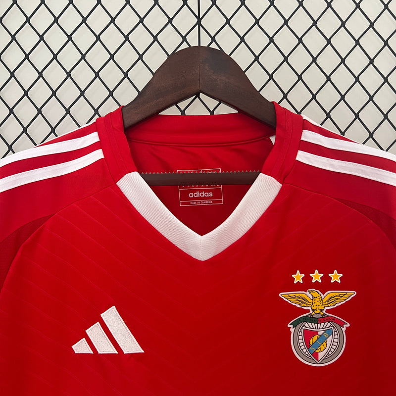 Camisa Benfica Home  24/25 - Adidas Torcedor Masculina Lançamento